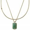 Arkai (Orisun) | Gold-Tone & Green Taiwanese Jade Necklace Layering Set 1 Arkai (Orisun) | Gold-Tone & Green Taiwanese Jade Necklace Layering Set -MEN NECKLACES shop Bundffe5868af3115f7e616cc9e1bdd45667