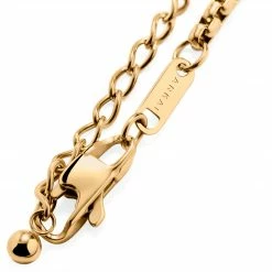 Arkai Atlas | Gold-tone Steel Arrow Pendant Necklace -MEN NECKLACES shop atl lockg2