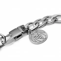 Lucleon Amager | 6 mm Silver-Tone Stainless Steel Figaro Chain Necklace 10 Lucleon Amager | 6 mm Silver-Tone Stainless Steel Figaro Chain Necklace -MEN NECKLACES shop gsgsgw