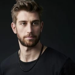 Lucleon 8 mm Black Stainless Steel Cuban Chain Necklace -MEN NECKLACES shop jwm megashoot 2 15135 1