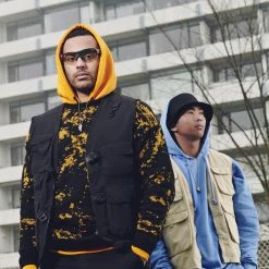 Otsu Egan | Silver-Tone Stainless Steel Feather Wing Box Chain Necklace 10 Otsu Egan | Silver-Tone Stainless Steel Feather Wing Box Chain Necklace -MEN NECKLACES shop jwm otes drop 25137 25145 michael doroc nathan grant 1x1 1