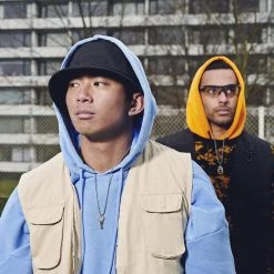 Otsu Egan | Silver-Tone Stainless Steel Key Box Chain Necklace -MEN NECKLACES shop jwm otes drop 25143 25139 michael doroc nathan grant 1x1 2