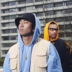 Otsu Egan | Gold-Tone Teddy Bear Box Chain Necklace -MEN NECKLACES shop jwm otes drop 25146 michael doroc nathan grant 1x1 1 25146