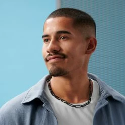 Lucleon Amager | 8 mm Gunmetal Stainless Steel Cable Chain Necklace 12 Lucleon Amager | 8 mm Gunmetal Stainless Steel Cable Chain Necklace -MEN NECKLACES shop rst acpa collectionpage black 23050 bjarkejohansen 2