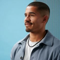 Lucleon Amager | 6 mm Gunmetal Stainless Steel Rope Chain Necklace 12 Lucleon Amager | 6 mm Gunmetal Stainless Steel Rope Chain Necklace -MEN NECKLACES shop rst acpa collectionpage black 23069 bjarkejohansen 2