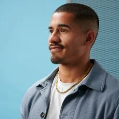 Lucleon Amager | 6 mm Gold-Tone Rope Chain Necklace -MEN NECKLACES shop rst acpa collectionpage gold 23068 bjarkejohansen 2