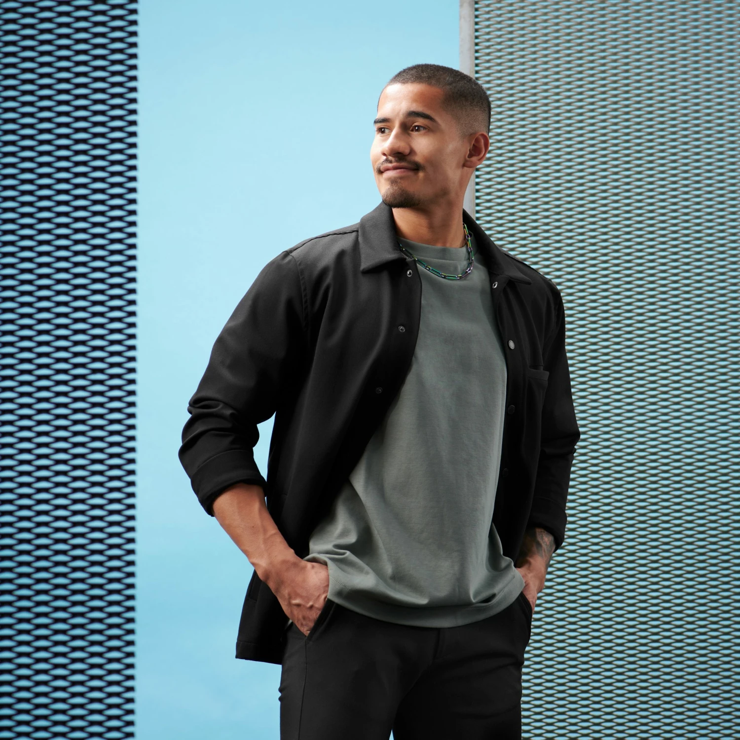 Lucleon Amager | 8 mm Rainbow Stainless Steel Cable Chain Necklace 7 Lucleon Amager | 8 mm Rainbow Stainless Steel Cable Chain Necklace - Image 5