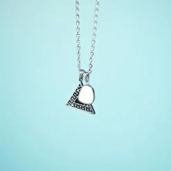 Waykins Atlantis | Mother-of-Pearl & Triangle Double Pendant Necklace -MEN NECKLACES shop rst atlantis coll 26219 tobiass 1x1 15