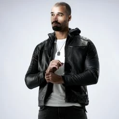 Lucleon Icarus | Silver-Tone Stainless Steel Star Spinning Inner Dog Tag Box Chain Necklace -MEN NECKLACES shop rst ll icarus dogtags productpage 24659 bjoernvalentine 1a 1