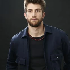 Collin Rowe 3 mm Red Woven Leather Necklace -MEN NECKLACES shop rst megashoot n 45 12092