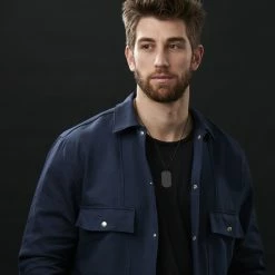 Lucleon Black Stainless Steel Dog Tag Ball Chain Necklace -MEN NECKLACES shop rst megashoot n 5 19805