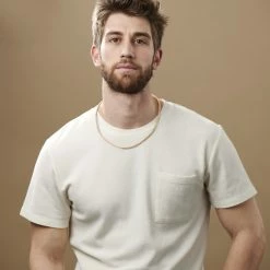 Collin Rowe 3 mm Orange Woven Leather Necklace -MEN NECKLACES shop rst megashoot n 76 120953 3 135