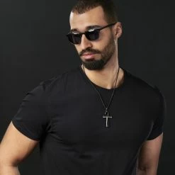 Fort Tempus Ankh | Black Stainless Steel Ankh Curb Chain Necklace 11 Fort Tempus Ankh | Black Stainless Steel Ankh Curb Chain Necklace -MEN NECKLACES shop rst megashoot neck2 1 17555