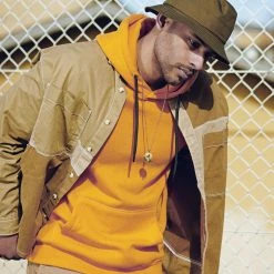 Otsu Fahrenheit | Melting Gold-tone Earth Necklace -MEN NECKLACES shop rst otsu farientheit drop nathan grant 25069 1x1 1