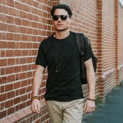 Lucleon Iconic | Black Stainless Steel Buddha Curb Chain Necklace 13 Lucleon Iconic | Black Stainless Steel Buddha Curb Chain Necklace -MEN NECKLACES shop square 56