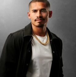 Lucleon 16 mm Gold-Tone Cuban Chain Necklace 10 Lucleon 16 mm Gold-Tone Cuban Chain Necklace -MEN NECKLACES shop ste megashoot 22074 3 2